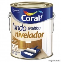 Fundo Sinttico Nivelador para Madeira 3,6L - Coral