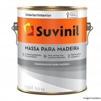 Massa para Madeira Branca 5,5Kg - Suvinil