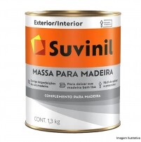 Massa para Madeira Branca 1,3Kg - Suvinil