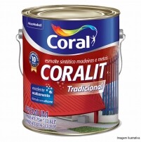 Tinta Premium Esmalte Sinttico Brilhante Coralit Branco 3,6L - Coral