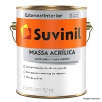 Massa Acrlica 5,5Kg - Suvinil