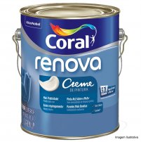 Tinta Acrlica Renova Branco Fosco 3,2L - Coral