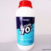 lcool Liquido 70% Tudo Plim 1000ml - Montana