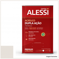 Acrlico Ltex Dupla Ao Premium Gelo 18L - Alessi