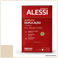 Acrlico Ltex Dupla Ao Premium Palha 18L - Alessi
