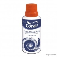 Corante Laranja 50ml - Coral
