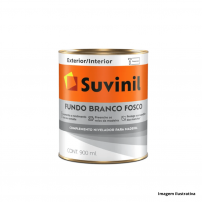 Fundo Branco Fosco Nivelador 0,900ML - SUVINIL