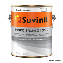 Fundo Branco Fosco Nivelador 3,6L - SUVINIL