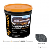 Granffino Pedras Naturais - Cinza Escuro - 20KG HYDRONORTH