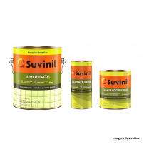 Kit Epxi Brilhante Base Solvente Tinta + Catalisador + Diluente - Suvinil