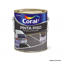 Pinta Piso Premium Branco 3,6L - Coral