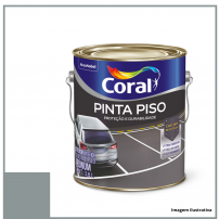 Pinta Piso Premium Cinza Mdio 3,6L - Coral