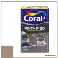 Pinta Piso Premium Concreto 18L - Coral