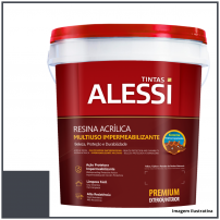 Resina Acrlica Multiuso Premium Base gua Grafite 18L - Alessi