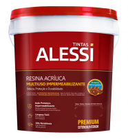Resina Acrlica Multiuso Premium Base gua Incolor 18L - Alessi
