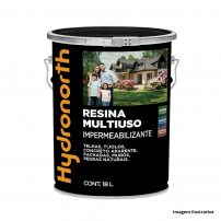 Resina Multiuso Solvente Incolor 18L - Hydronorth