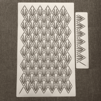 Stencil Decor Elizabeth para parede