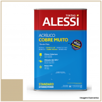 Tinta Acrlica Cobre Muito Rende Mais Camura 18L - Alessi