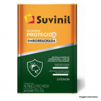 Tinta Acrlica Fachada Protegida Emborrachada - Branco Neve 18L  - Suvinil