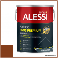 Tinta Acrlica Piso Marrom 3,6L - Alessi