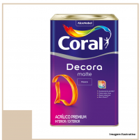 Tinta Acrlica Premium Decora BRONZE MILAO Fosco 16L - Coral