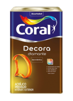 Tinta Acrlica Premium Decora Semi Brilho Gelo 18L - Coral