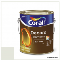 Tinta Acrlica Premium Decora Semi Brilho Gelo 3,6L - Coral