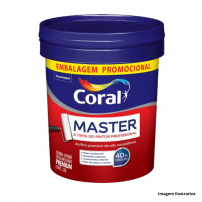 Tinta Acrlica Premium Fosco Branco 20L - Coral MASTER