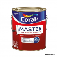 Tinta Acrlica Premium Fosco Branco 3,6L - Coral MASTER
