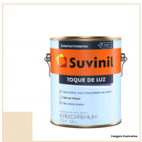 Tinta Acrlica Premium Semi Brilho Toque de Luz Palha 3,6L - Suvinil