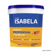 Tinta Acrlica Profissional Branco Neve 3,6L - Isabela