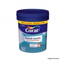 TINTA ACRLICA RENDE MUITO BRANCO FOSCO 20,00L - CORAL