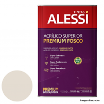 Tinta Acrlica Superior Premium Algodo Egpcio Fosco 18L - Alessi