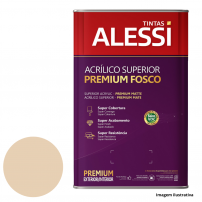 Tinta Acrlica Superior Premium Classic Silk Fosco 16L - Alessi