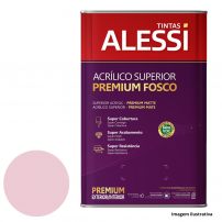 Tinta Acrlica Superior Premium Early Pink Fosco 16L - Alessi