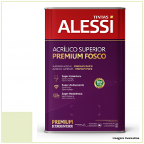 Tinta Acrlica Superior Premium Erva Doce Fosco 18L - Alessi
