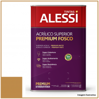 Tinta Acrlica Superior Premium Marrocos Fosco 18L - Alessi