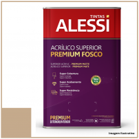 Tinta Acrlica Superior Super Premium Camura Fosco 18L - Alessi
