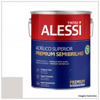 Tinta Acrlica Super Lavvel Premium Gelo 3,6L - Alessi