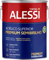 Tinta Acrlica Super Lavvel Premium Gelo 3,6L - Alessi