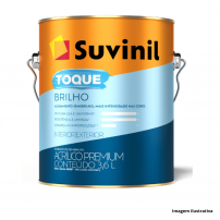 Tinta Acrlica Toque Brilho Branco 3,6L - Suvinil