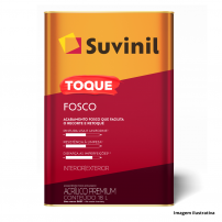 Tinta Acrlica Toque Fosco Branco 18L - Suvinil