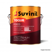 Tinta Acrlica Toque Fosco Branco 3,6L - Suvinil