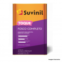 Tinta Acrlica Toque Fosco Completo Branco 18L - Suvinil