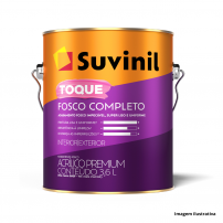 Tinta Acrlica Toque Fosco Completo Branco 3,6L - Suvinil