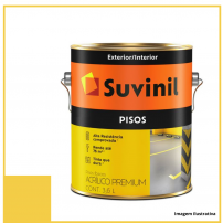 Tinta Piso Premium Fosco Amarelo 3,6L - Suvinil