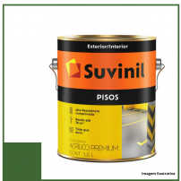 Tinta Piso Premium Fosco Verde 3,6L - Suvinil