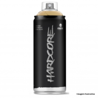Tinta Spray MTN HARDCORE Dourado Metalizado 400ml Montana