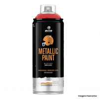 Tinta Spray MTN PRO Vermelho Metlico 400ml Montana