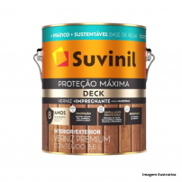 Verniz Proteo Mxima Deck Acetinado Natural 3,6L Base gua - Suvinil